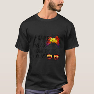 Het Bun Camp Hair van het bericht houdt het niet C T-shirt