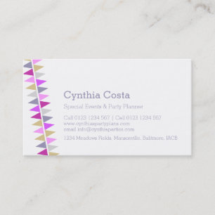 Het Bundelen van de gebeurtenissen van de vlaggenp Visitekaartje