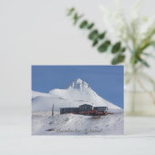 Het Buoy House onder de Pyramide Mountain Briefkaart (Staand voorkant)