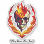 Het Burning Desire Festival Sticker (Voorkant)