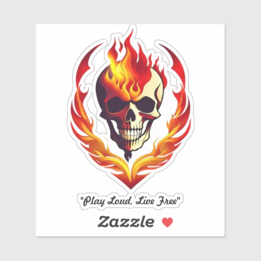 Het Burning Desire Festival Sticker (Vel)