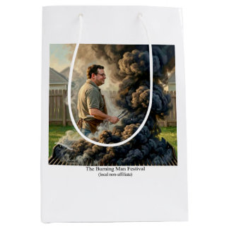 Het Burning Man Festival (lokaal, niet-verbonden) Medium Cadeauzakje