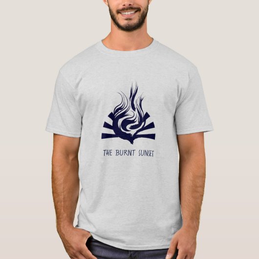 Het Burnt Sunset T-shirt (Voorkant)