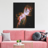 Het Butterfly-effect Canvas Afdruk (Insitu (Woonkamer))