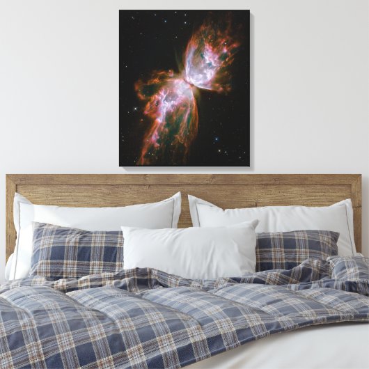 Het Butterfly-effect Canvas Afdruk (Insitu (Slaapkamer))