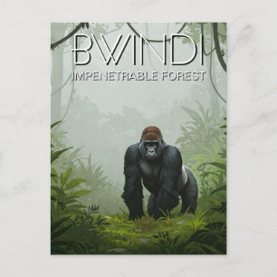 Het Bwindi Impenetrable Forest National Park in Oe Briefkaart