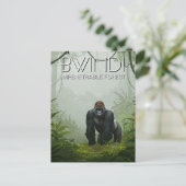 Het Bwindi Impenetrable Forest National Park in Oe Briefkaart (Staand voorkant)