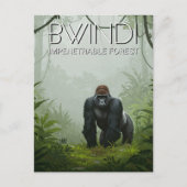 Het Bwindi Impenetrable Forest National Park in Oe Briefkaart (Voorkant)