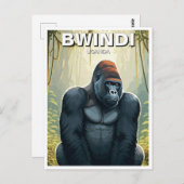 Het Bwindi Impenetrable National Park in Oeganda Briefkaart (Voorkant / Achterkant)