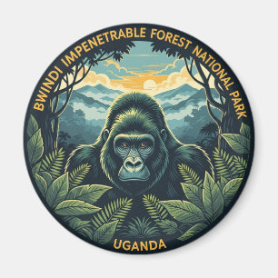 Het Bwindi Impenetrable National Park in Oeganda Magneet