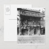 Het cabaret DE "l'Enfer" in Parijs Briefkaart (Voorkant / Achterkant)