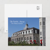 Het Cabildo Museum New Orleans Louisiana Briefkaart (Voorkant / Achterkant)