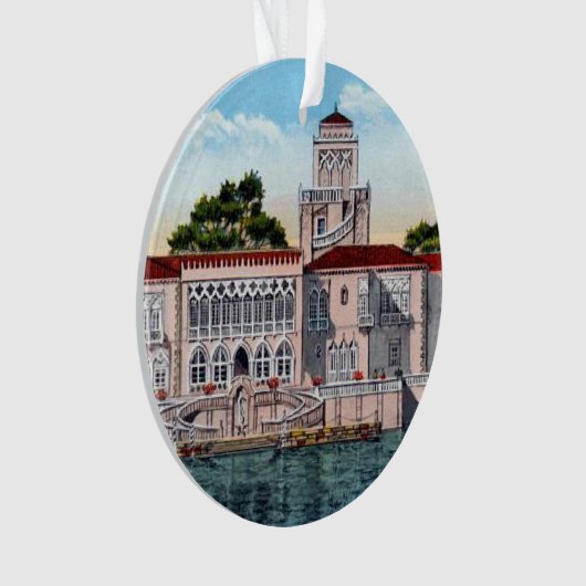 Het Ca'da'zan-Ornament van Sarasota Ornament (voorkant)