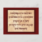 Het Cadeau Briefkaart (Voorkant)