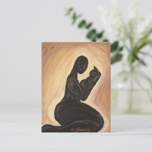 Het cadeau Briefkaart (Staand voorkant)