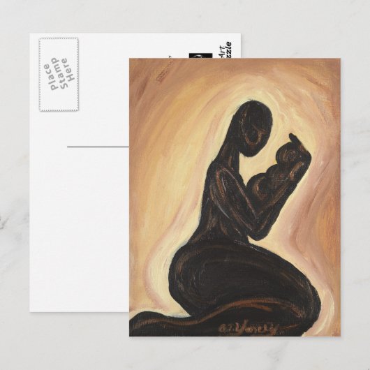 Het cadeau Briefkaart (Voorkant / Achterkant)