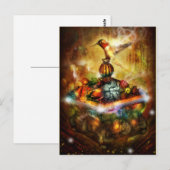 Het cadeau briefkaart (Voorkant / Achterkant)