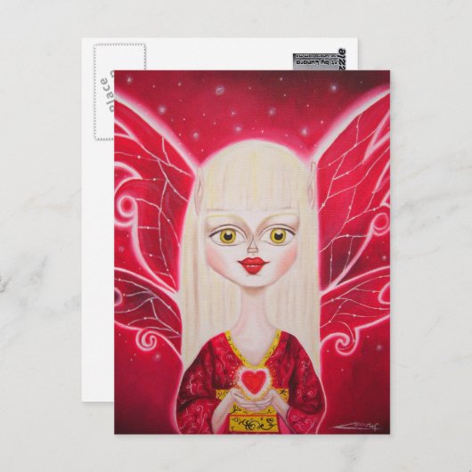 Het cadeau Briefkaart (Voorkant / Achterkant)