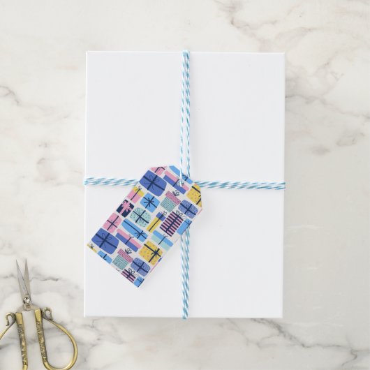 Het Cadeau Cadeaulabel (Met Touw)