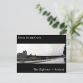 Het Cadeau en het verleden, de Hooglanden ~ Scotl. Briefkaart (Staand voorkant)