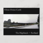 Het Cadeau en het verleden, de Hooglanden ~ Scotl. Briefkaart (Voorkant)