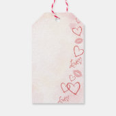 Het cadeau-Label van je voor altijd Valentijns Cadeaulabel (Achterkant)