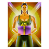 Het cadeau perfect poster (Voorkant)