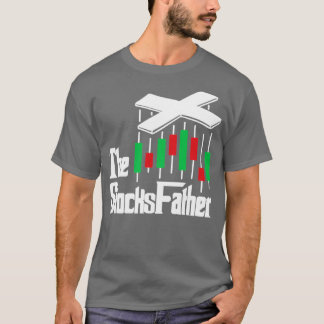 Het cadeau van de effectenbeurs van Stocks Father T-shirt