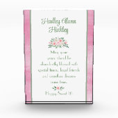 Het cadeau van Keepasje! Uniek Sweet 16-fotoblok Fotoblokken (Voorkant)