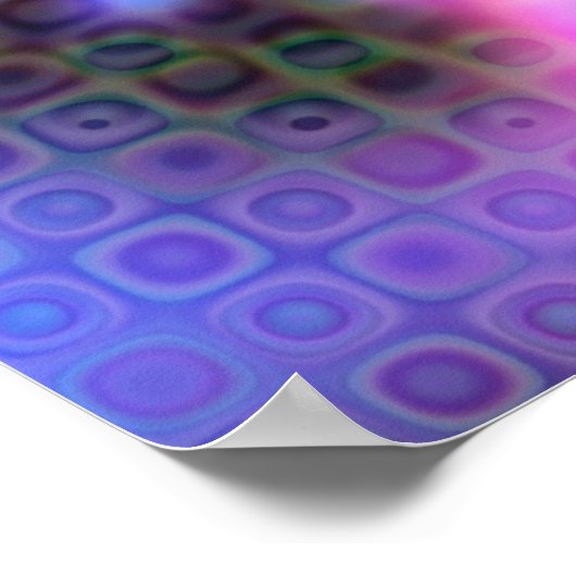 Het cadeau van licht 3a poster (Hoek)