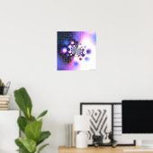 Het cadeau van licht 3a poster (Thuiskantoor)