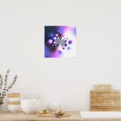 Het cadeau van licht 3a poster (Keuken)