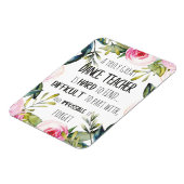 Het cadeau voor Dance-leraar weghalen Dank u wel,  Magneet (Linkerzijde)