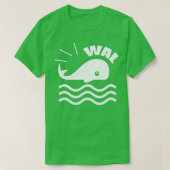 Het cadeauidee van de walvis t-shirt (Design voorkant)