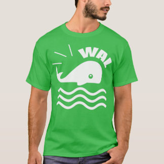 Het cadeauidee van de walvis t-shirt