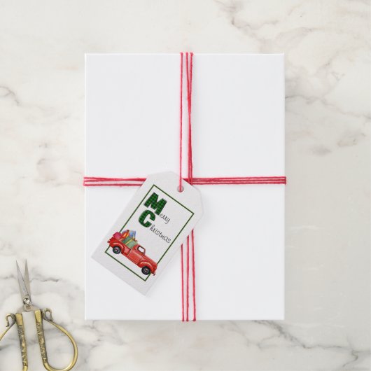 Het Cadeaus cadeauLabel thuis brengen (Met Touw)