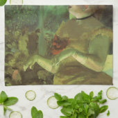 Het Cafe Concert van Edgar Degas, Vintage Fine Art Theedoek (Gevouwen)