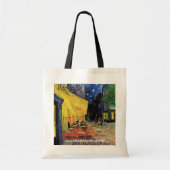 het café terrace in het forum, Arles... Tote Bag (Voorkant)