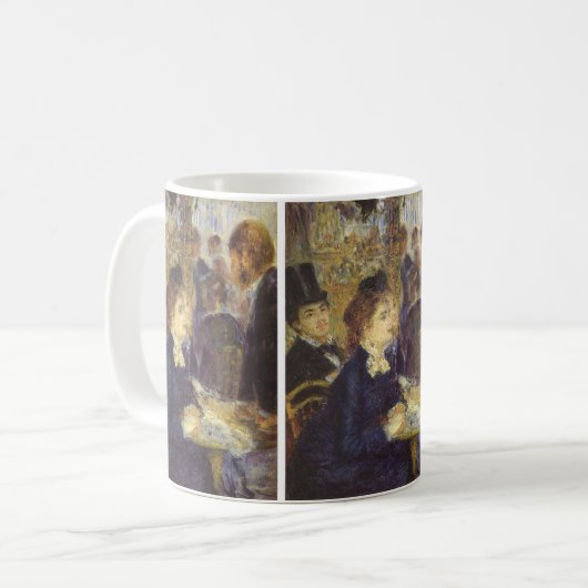 Het Café van Pierre Renoir, Oude Impressionisme Koffiemok (Voorkant links)