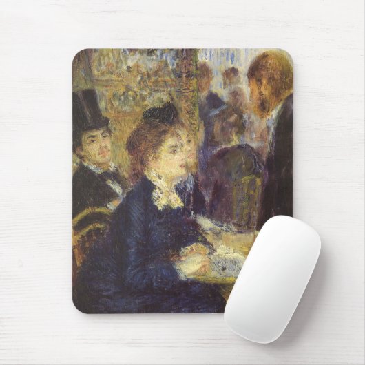 Het Café van Pierre Renoir, Oude Impressionisme Muismat (Met muis)
