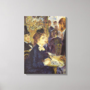 Het Café van Pierre Renoir, Vintage Impressionisme Canvas Afdruk