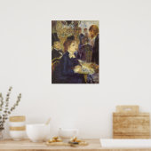 Het Café van Pierre Renoir, Vintage Impressionisme Poster (Keuken)