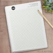 Het Calcpad van de Grafiek van de techniek met Log Notitieblok