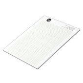 Het Calcpad van de Grafiek van de techniek met Log Notitieblok (Schuin)