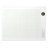 Het Calcpad van de Grafiek van de techniek met Log Notitieblok (Voorkant)