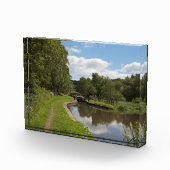 Het Caldon Canal Cheddleton Staffordshire Fotoblokken (Rechts)