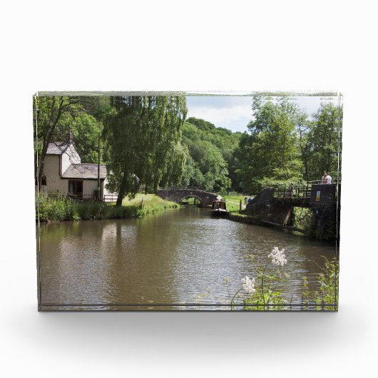 Het Caldonkanaal Consall Staffordshire Fotoblokken (Voorkant)