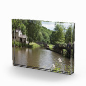 Het Caldonkanaal Consall Staffordshire Fotoblokken (Rechts)