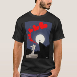 Het Call of Love T-shirt (design op de voorkant)