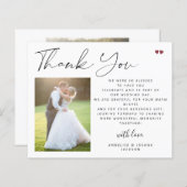 Het calligrafiescript van de begroting de foto van (Voorkant / Achterkant)